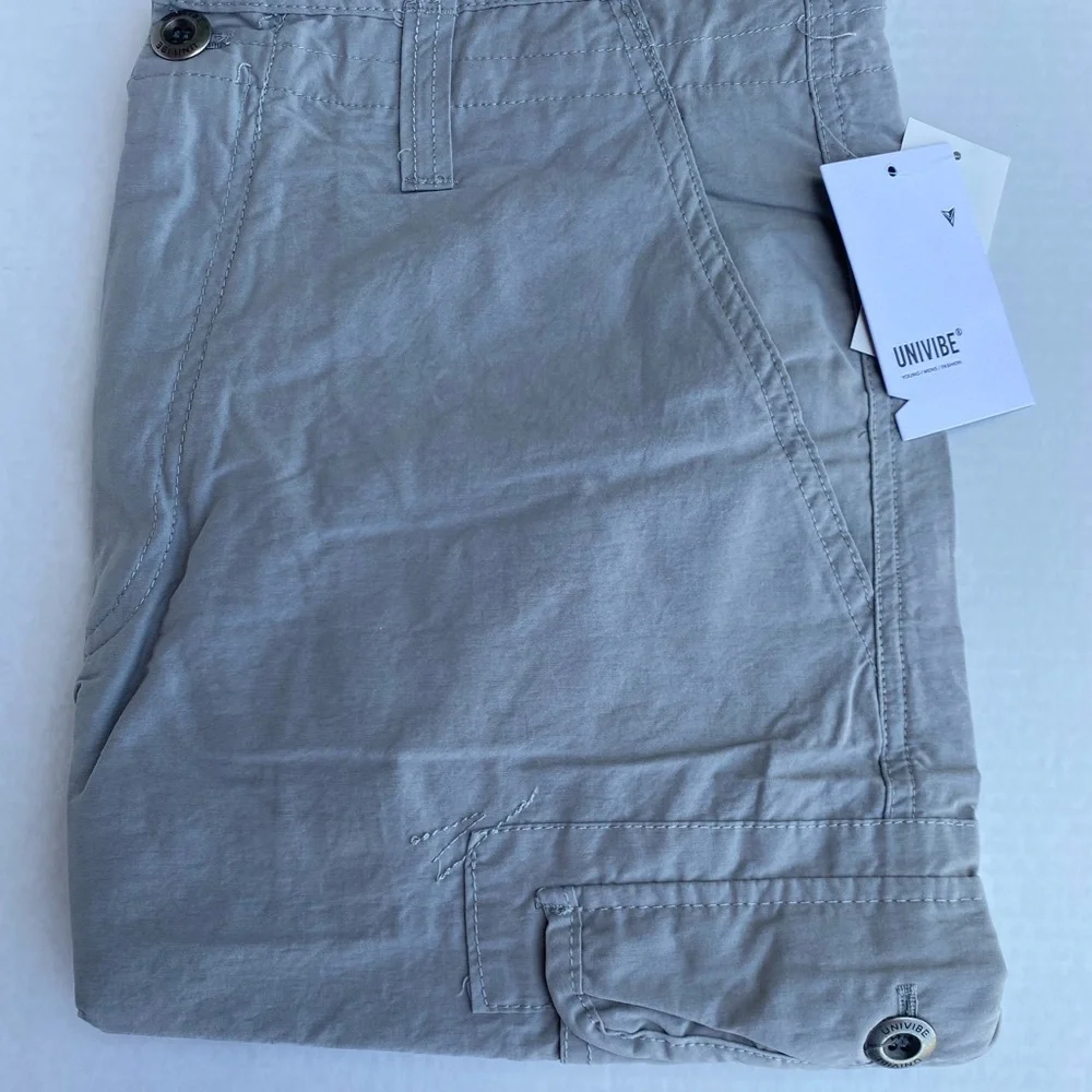 Univibe Men’s Classic Cargo Shorts Sz 34 - Picture 1 of 6